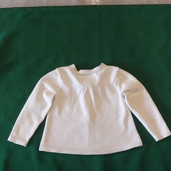 Oshkosh White Button Up Sweater - Picture 4 of 7